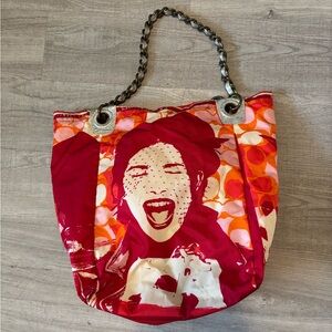 Coach Vintage Laughing Girl Parker Limited Edition Large Tote Shopper 13405